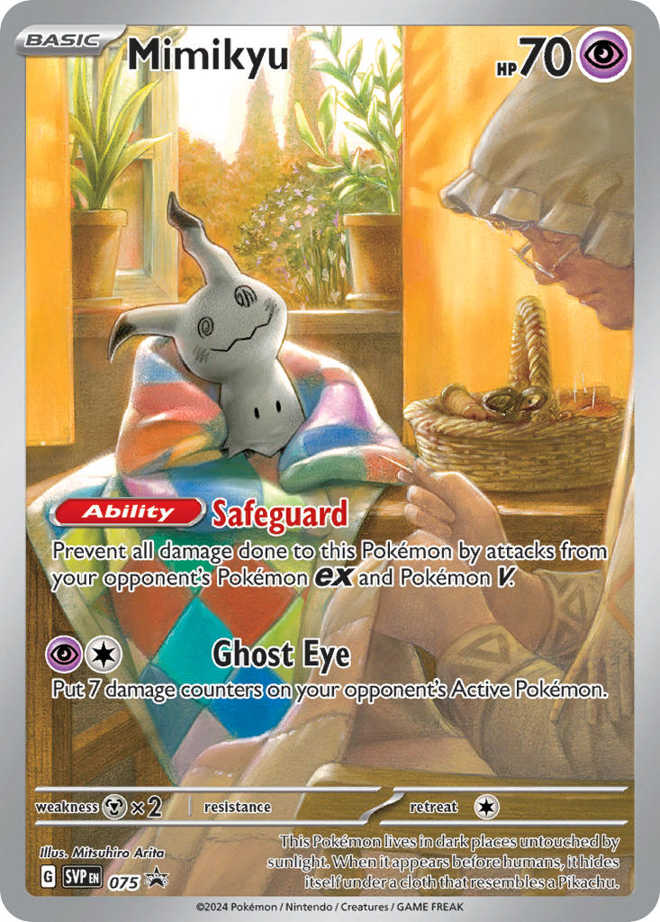 Mimikyu Promo SVP 075